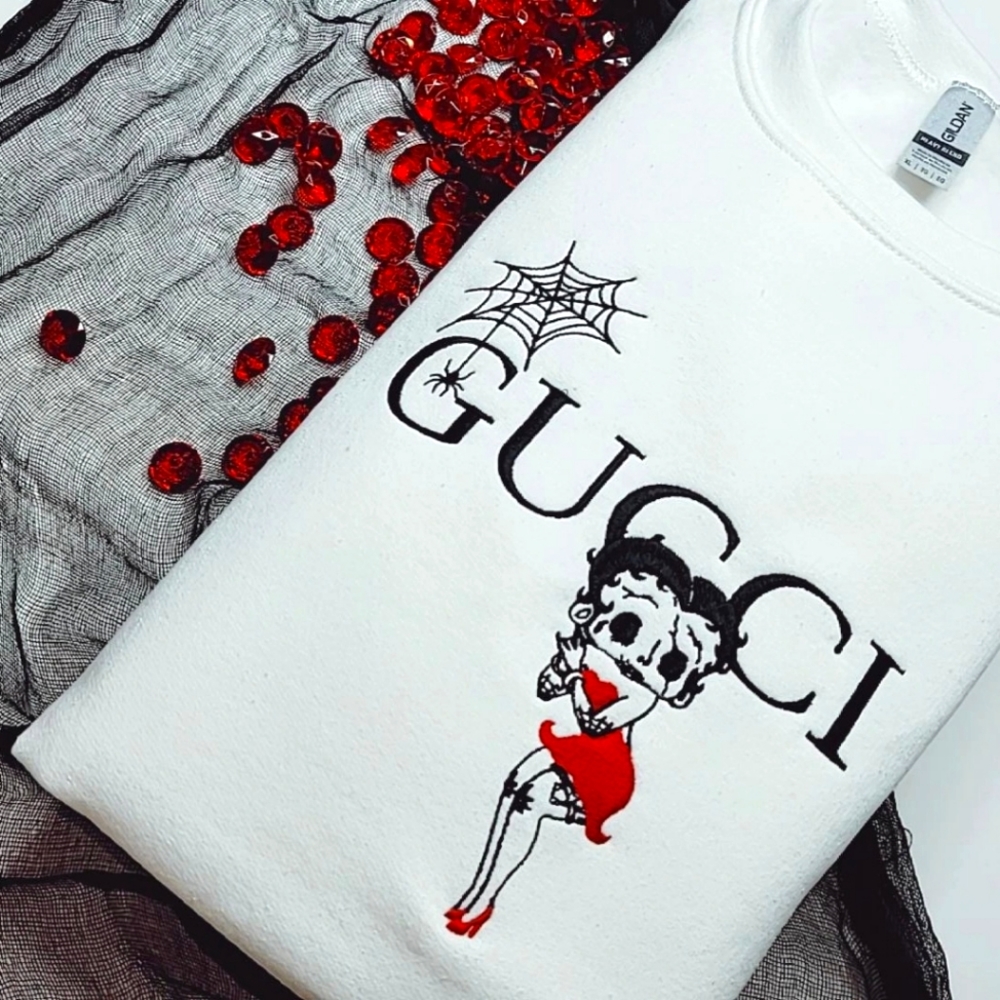 Holloween Betty Boop Sweatshirt